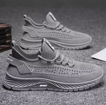 Мужская обувь, летняя, новая, повседневная, спортивная обувь, мужская, модная обувь, мужская, универсальная, дышащая, сетчатая обувь для отдыха на природе, мужская 39