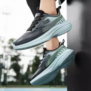 Мужская обувь, летняя, новая, сетчатая, дышащая, спортивная обувь из рыбьего шелка, модная, универсальная, мужская, легкая, мягкая, амортизирующая, повседневная, кроссовки для бега 39
