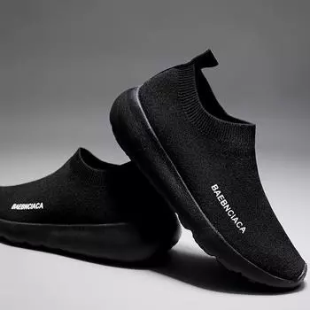 Мужская обувь, летняя, новая, сетчатая, модная обувь, корейская версия, дышащая, студенческая, повседневная, пара, обувь, спортивные носки большого размера 35