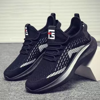 Мужская обувь лето 2024 года, новая сетчатая дышащая сетчатая полая легкая сетчатая обувь, мужская спортивная и любительская модная обувь 39