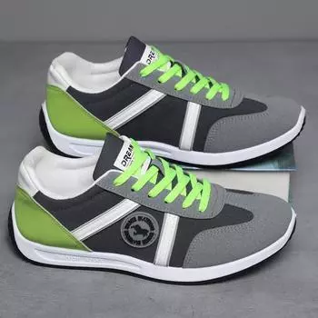 Мужская обувь лето 2024 года новые сетчатые дышащие повседневные туфли с одной педалью Forrest Gump универсальные мужские спортивные туфли для сноуборда 39