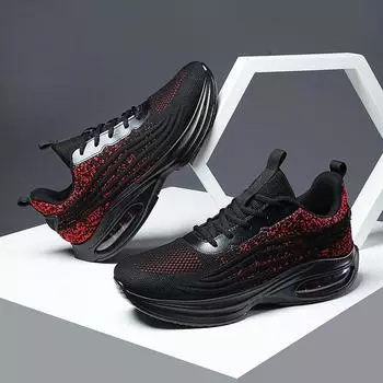 Мужская обувь Лето 2024 Летняя роскошная обувь Супер сетчатые кроссовки Легкие модные повседневные кроссовки Tenis Masculino 39 чёрный