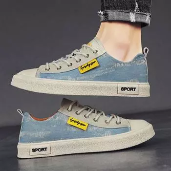 Мужская обувь, мода 2024 года, повседневная обувь для мужчин, массивные холщовые кроссовки для отдыха, дизайнерская роскошь, распродажа, бесплатная доставка, рабочий размер 45, новинка 39