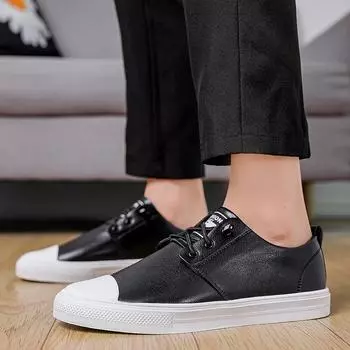 Мужская обувь мода черный белый Кожаные туфли для вождения на плоской подошве Мужские мокасины Роскошная обувь мужская Повседневная обувь Прогулочная обувь мужская 7