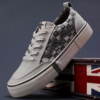 Мужская обувь, модная мужская повседневная парусиновая обувь, дизайнерские дышащие кроссовки для сёрфинга 38