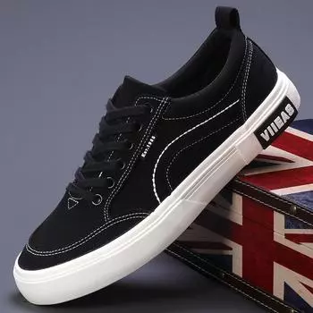 Мужская обувь Модная обувь Мужская парусиновая обувь Модная повседневная обувь Дышащая модная обувь для сёрфинга 38