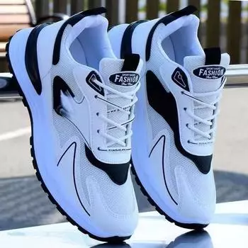Мужская обувь, модные мужские кроссовки, осенние, новые, фирменные, дизайн, удобные, с мягкой подошвой, мужские кроссовки для бега, Tenis Masculino 39