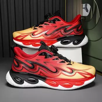 Мужская обувь, модные мужские кроссовки, осенние, новые, фирменные, дизайн, удобные, с мягкой подошвой, мужские кроссовки для бега, Tenis Masculino 38