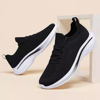 Мужская обувь, модные мужские кроссовки, осенний новый дизайн, удобные мужские кроссовки на мягкой подошве 39 чёрный