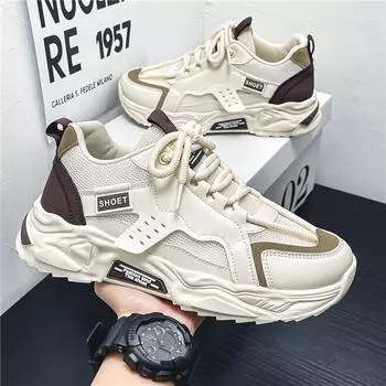 Мужская обувь, модные мужские кроссовки, осенний новый брендовый дизайн, удобные мужские кроссовки на мягкой подошве, Tenis Masculino 39 белый