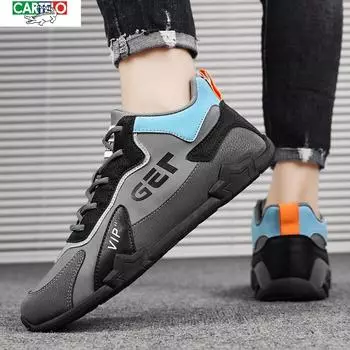 Мужская обувь Молодежная спортивная футбольная обувь Forrest Легкая модная обувь 39 белый