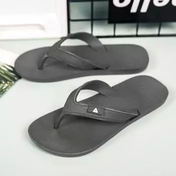 Мужская обувь Мягкие массажные тапочки Мужские шлепанцы для пляжа Летние щипцы Повседневная мужская обувь Мужские удобные домашние шлепанцы 39 серый