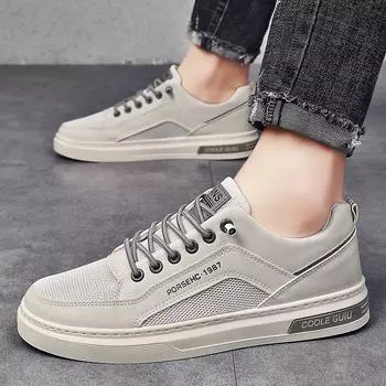 Мужская обувь. Мужская новая весенняя модная повседневная обувь. Спортивная рабочая обувь. Легкая обувь на плоской подошве. 39