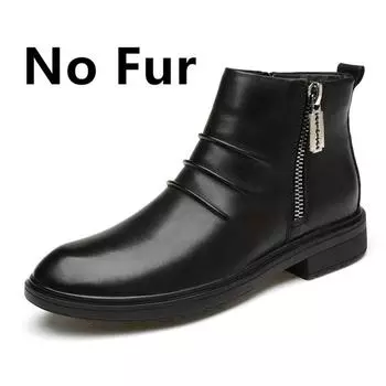 Мужская обувь Мужские ботинки из натуральной кожи Модные ретро-ботинки с боковой молнией по щиколотку Большие размеры 36-47 Мужские мотоциклетные ботинки Повседневная обувь 36