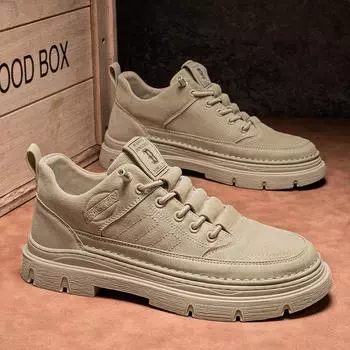 Мужская обувь Мужские ботинки в стиле ретро Низкие туфли для пустыни Обувь для спорта и отдыха Рабочая обувь 39 чёрный