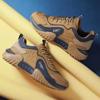 Мужская обувь, мужские кроссовки высокого качества, модная нескользящая уличная повседневная обувь, мужская весенняя удобная новая спортивная повседневная обувь, 2023 г. 39