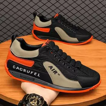 Мужская обувь, мужские кроссовки высокого качества, модная нескользящая уличная повседневная обувь, мужская весенняя удобная новая спортивная повседневная обувь, 2023 г. 39