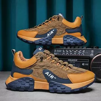 Мужская обувь, мужские кроссовки высокого качества, модная нескользящая уличная повседневная обувь, мужская весенняя удобная новая спортивная повседневная обувь, 2023 г. 39
