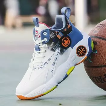 Мужская обувь Мужские одинарные туфли Молодежная баскетбольная обувь Спортивная повседневная обувь для пап 39