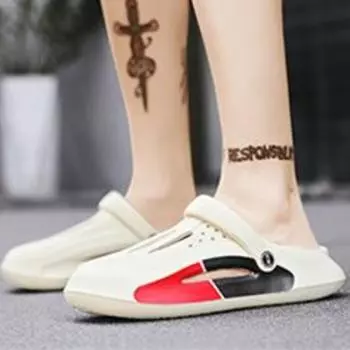 Мужская обувь на платформе, сабо, мужские тапочки, мягкие, повседневные, из ЭВА, дешевая обувь, распродажа, удобная, летняя, элегантная, Mascullino 39