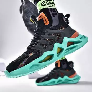 Мужская обувь, новая дышащая обувь с летающей тканой подошвой, модная трансграничная обувь, спортивная обувь, модная повседневная обувь в Корейском стиле 39