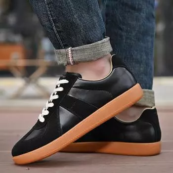 Мужская обувь, новая весенне-летняя обувь из натуральной кожи, дышащая, спортивная, повседневная, аргановая, легкая, нескользящая, модная обувь для вождения 39 белый