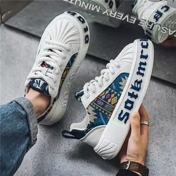 Мужская обувь, новинка 2024 года, летние дышащие маленькие туфли, мужские универсальные модные повседневные кроссовки для мужчин 39 чёрный