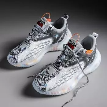 Мужская обувь Новые сетчатые кроссовки Flyknit Pop Shoes 39 чёрный