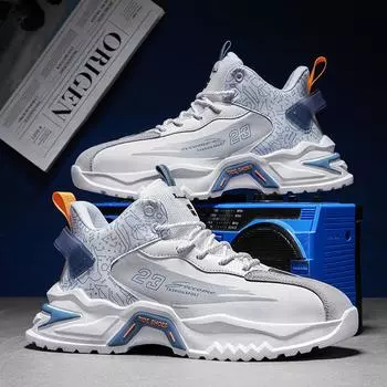 Мужская обувь, новые туфли для трансляций, новые туфли для пап, модная повседневная обувь, кроссовки для занятий спортом, кроссовки для бега, высокие кроссовки 38