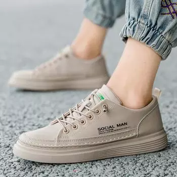 Мужская обувь Обувь для досок Белая обувь Повседневная спортивная обувь 39 белый