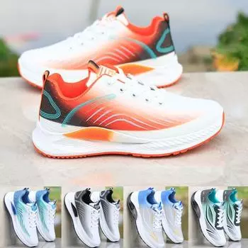 Мужская обувь, Обувь на сетке, Бег, Дышащая сетка, Дезодорант, Легкие кроссовки на мягкой подошве, Нескользящая повседневная обувь 38