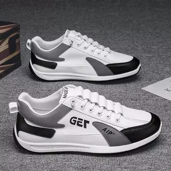 Мужская обувь One Foot Stirrup, осенняя удобная модная спортивная обувь для бега, повседневные белые туфли для бега, обувь на толстой подошве 39