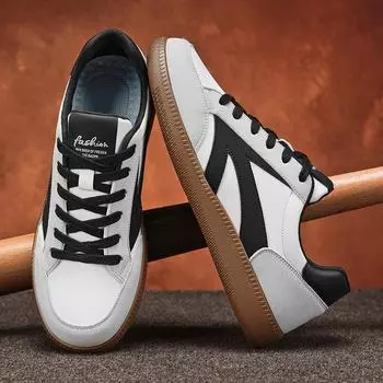 Мужская обувь осень 2024 года, новая модная универсальная повседневная обувь на платформе, мужская нескользящая и износостойкая низкая удобная обувь для серфинга 39
