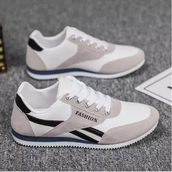 Мужская обувь осень-весна, новые дышащие повседневные туфли, кроссовки для фитнеса, мужская спортивная обувь, удобные повседневные туфли H746 39 красный