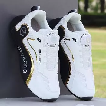 Мужская обувь отечественного бренда 2024 года, летняя, новая, сетчатая, дышащая, тонкая, повседневная, спортивная, для бега, для папы, универсальная 38