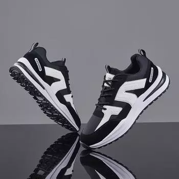 Мужская обувь. Повседневная обувь для мужчин. Удобные кроссовки. Легкая прогулочная женская обувь Tenis. Большие размеры 38-47. 38 чёрный