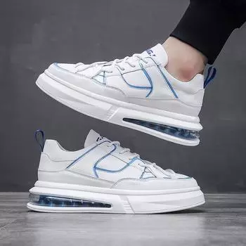 Мужская обувь, повседневная обувь на весну и осень, модная универсальная модная обувь, туфли на воздушной подушке с плоским каблуком, цветовое соответствие, завод в Вэньчжоу 38