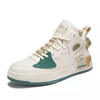 Мужская обувь, повседневные мужские кроссовки, белые высокие туфли для мужчин, прогулочная обувь на плоской подошве, трендовая удобная студенческая обувь Zapatillas De Hombre 39