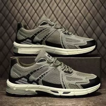 Мужская обувь Putian 2024 года, новая осенняя нескользящая мужская повседневная обувь с толстой подошвой, увеличивающая рост, для бега и спорта, модная обувь для пап 39