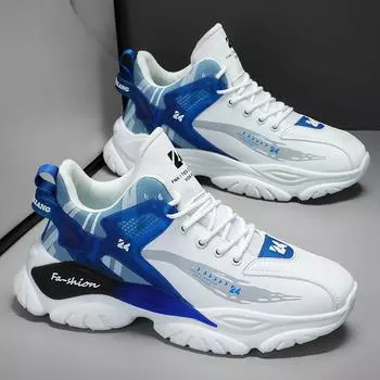 Мужская обувь Putian 2024 года, весна и осень, новая универсальная молодежная спортивная обувь для отдыха на воздушной подушке, амортизация, усиление амортизации, обувь для папы 39