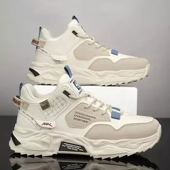 Мужская обувь Putian, универсальная молодежная повседневная спортивная обувь с высоким берцем, модная обувь для баскетболистов 39