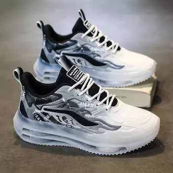 Мужская обувь Putian весна 2025 года, новые молодежные спортивные и развлекательные кроссовки с повышенной амортизацией, легкие нескользящие кроссовки для пап 36