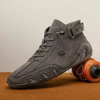 Мужская обувь Rams, высокие туфли, мужская повседневная обувь, мужские ботинки, большой размер 36-51 36 чёрный