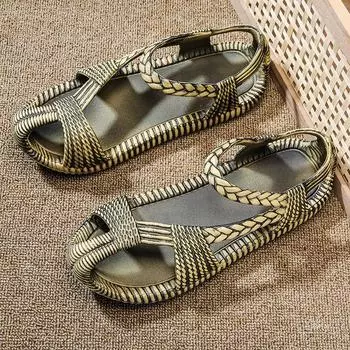 Мужская обувь Сандалии Туфли на плоской подошве Пляжная обувь Парная обувь 36-45 38-39