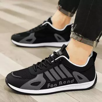 Мужская обувь спортивная обувь весна и лето дышащая сетчатая защита для стопы обувь tide молодежная повседневная обувь мужская обувь для бега мужская 39