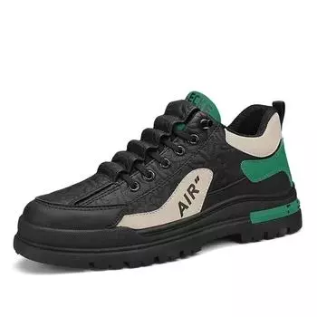 Мужская обувь, удобная мужская повседневная обувь на плоской подошве со шнуровкой, уличные мужские кроссовки, модная спортивная вулканизированная обувь, мужская обувь 2024 39 хаки