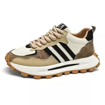 Мужская обувь, уличная повседневная обувь, большие размеры, модная спортивная удобная дышащая обувь, летние кроссовки 39-44 39 коричневый