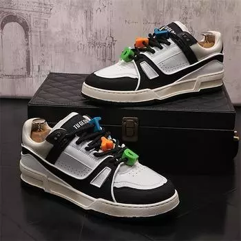 Мужская обувь, увеличивающая рост, удобная мужская повседневная обувь, противоскользящая, водонепроницаемая, мужская, нового стиля, студенческая обувь 38 чёрный