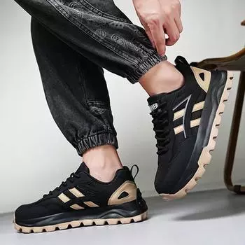 Мужская обувь Весна и лето Новые легкие удобные туфли для папы на высоком каблуке Мужская повседневная обувь на платформе Модная спортивная обувь 39