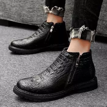 Мужская обувь Весна и осень Мужская повседневная деловая обувь Кожаная обувь Мужская кожаная поверхность Мягкая подошва Низкий верх повседневная обувь среднего возраста 37 коричневый